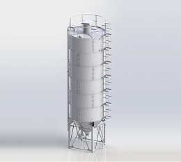 Силос цемента сборный СЦС-84